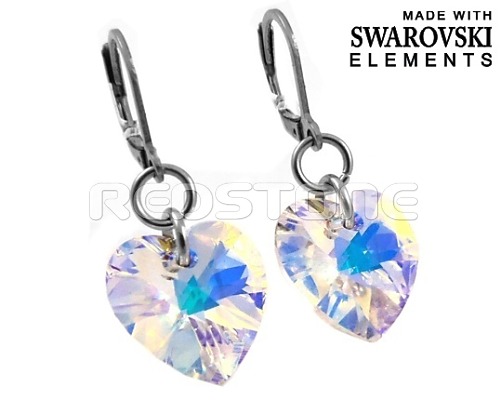 Náušnice Swarovski Elements RED822 